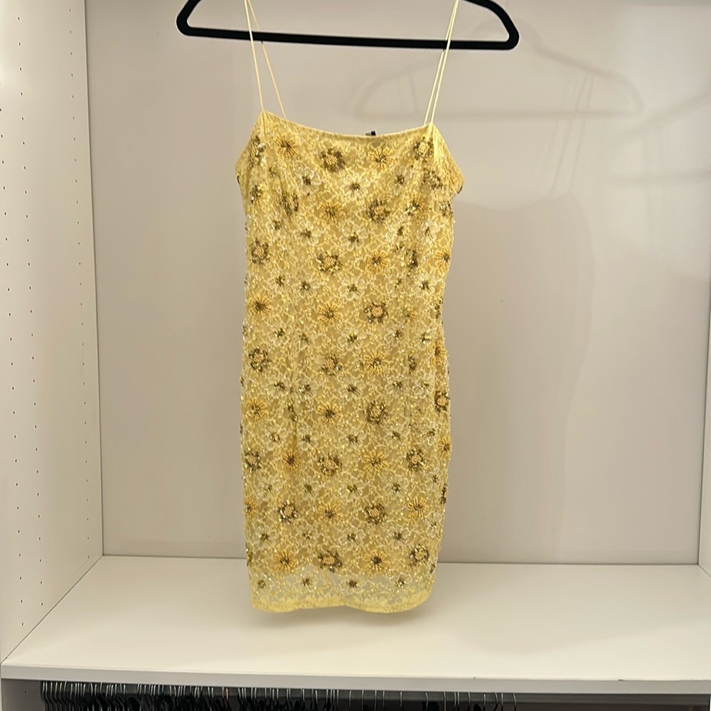 Topshop embellished dress